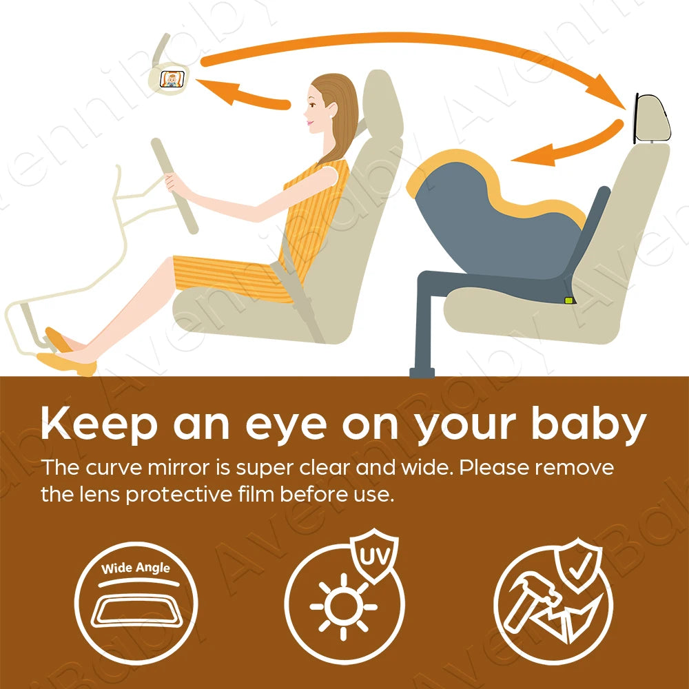 LittleEyes™ Baby Rearview Safety Mirror