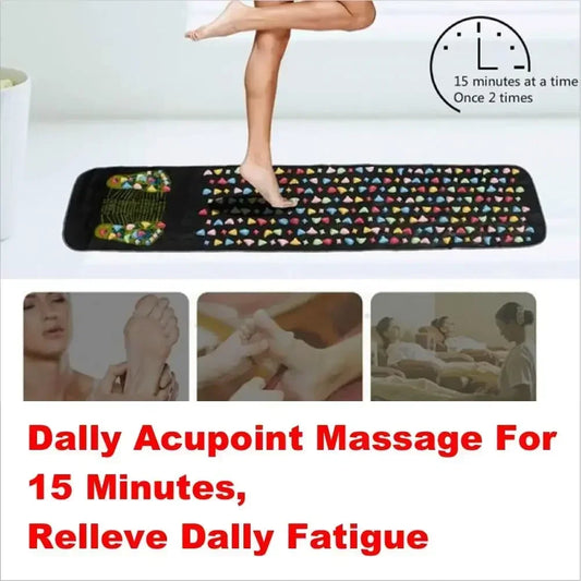 BlissPath Acupressure Foot Massage Mat- Relieve Pain and Tension in Minutes